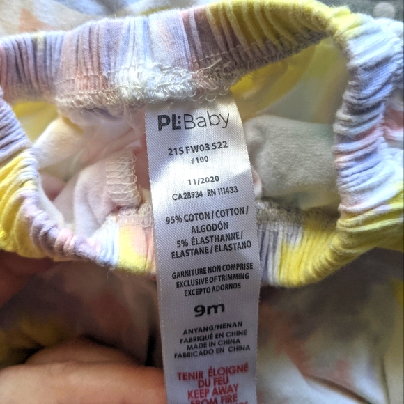 3/$15 PL Baby Tye Dye Set - Picture 2 of 2